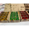 Đèn cầy ly rượu hộp 12 chiếc (6 cặp) đủ màu Giá ưu đãi 12,500 VND tiệc lễ hội 7