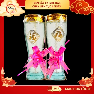 Đèn Cầy Ly Size Đại A01 Cháy Liên Tục 4 Ngày Giá 150.000đ Đồ Thờ Cúng Cát Tường