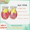 Đèn Cầy Ly Thơm Trung Cao 11,5cm Cặp 2 Ly Vàng Đỏ Sang Trọng - Nến Ly Cung Hỷ 1,5 ngày, Giá ưu đãi 60.000₫