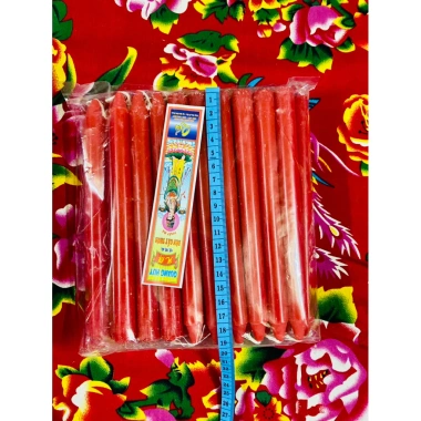 Đèn cầy nến thơm Quang Huy 1kg màu đỏ - Nhiều loại, giảm giá 45.000 VND 6