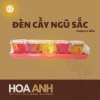 Đèn cầy ngũ sắc Thần Tài 5 ly - Giá rẻ 49.890đ, khuyến mãi siêu hot 2