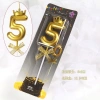 Đèn Cầy Nhũ Vương Miện - Nến Số Nhũ Sang Trọng Trang Trí Bánh Sinh Nhật Giá 4.964₫ 3