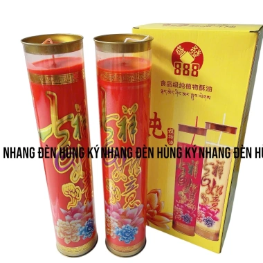 Đèn cầy sáp bơ Malaysia 15 ngày cháy lâu, màu ngẫu nhiên - Giá chỉ 620.000đ 2