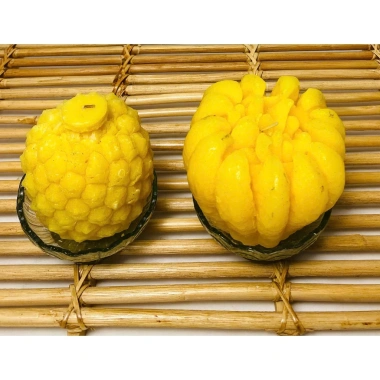 Đèn Cầy Sáp Ong Hình Hoa Sen, Phật Thủ, Quả Dứa - Độc Đáo, Tinh Tế, Giá chỉ 59.000 VND 3