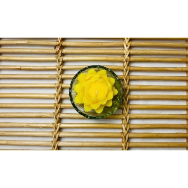 Đèn Cầy Sáp Ong Hình Hoa Sen, Phật Thủ, Quả Dứa - Độc Đáo, Tinh Tế, Giá chỉ 59.000 VND 5