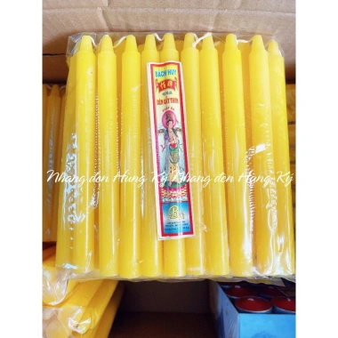 Đèn cầy sáp thơm 32 cây 19cm - 1kg, giảm còn 99.000đ, mùi hương tự nhiên, an toàn 2