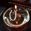 Đèn cầy thủy tinh trong suốt Handmade Guaguafufu - Chân nến mộc mạc, trang trí Giáng Sinh và bàn ăn 6