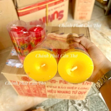 Đèn Cầy Trụ Nến Trụ Tròn 30cm Đường Kính 7cm - Đi Chùa và Cúng Phật 205.000
