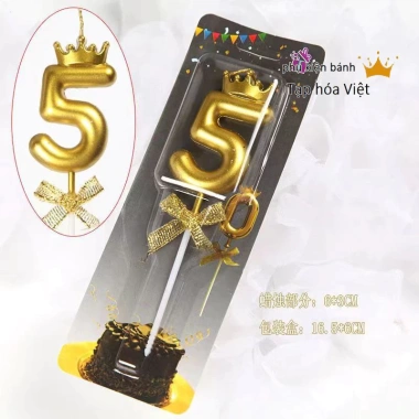 Đèn Cầy Vương Miện Nhũ Trang Trí Bánh – Nến Số Sinh Nhật Cao Cấp, Hoàn Hảo Bánh Kem – Giá 5.611 VND 7 Đèn Cầy Vương Miện Nhũ Trang Trí Bánh – Nến Số Sinh Nhật Cao Cấp, Hoàn Hảo Bánh Kem – Giá 5.611 VND 7