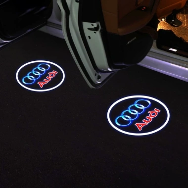 Đèn chiếu hiệu ứng laser gắn cửa Audi A6L A4 A7 Q5 Q3 Q7 A5 A8 - Giá 91.979đ