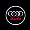 Đèn chiếu hiệu ứng laser gắn cửa Audi A6L A4 A7 Q5 Q3 Q7 A5 A8 - Giá 91.979đ 5