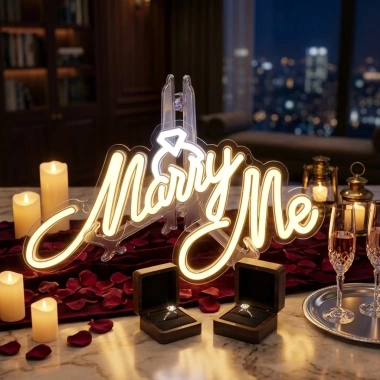 Đèn chữ LED Neon Marry Me DN535 – Đồ trang trí sự kiện, lời cầu hôn lãng mạn, chỉ 295.000₫