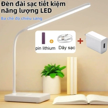 Đèn Đài Sạc LED Tiết Kiệm 3 Chế Độ Ngăn Cận Thị Đèn Đọc Học Tập Giá 116.000₫