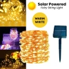 Đèn dây LED năng lượng mặt trời chống nước 8 chế độ Giáng sinh - 55.000₫ 10