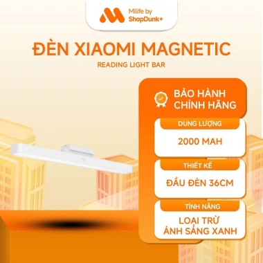 Đèn Đọc Sách Xiaomi Magnetic Light Bar – Chính hãng, BH 1 năm, giảm còn 490.000₫ Đèn Đọc Sách Xiaomi Magnetic Light Bar – Chính hãng, BH 1 năm, giảm còn 490.000₫