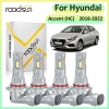 Đèn Đôi Halogen 100W 6.000K 20.000LM Canbus Cho Hyundai Accent 2.018-2.022 – Siêu Trắng 800% Chùm Cao/Thấp