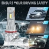 Đèn Đôi Halogen 100W 6.000K 20.000LM Canbus Cho Hyundai Accent 2.018-2.022 – Siêu Trắng 800% Chùm Cao/Thấp 3