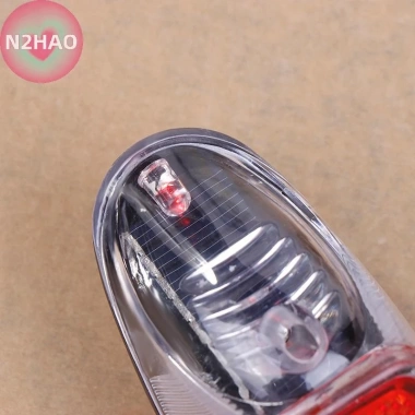 Đèn đuôi năng lượng mặt trời N2HAO – An toàn ban đêm, sáng mạnh cho leo núi, tiết kiệm 8
