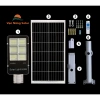 Đèn đường bàn chải 300W sân vườn, IP67 chống nước, kèm remote, bảo hành 24 tháng - Giá 1.049.000 2