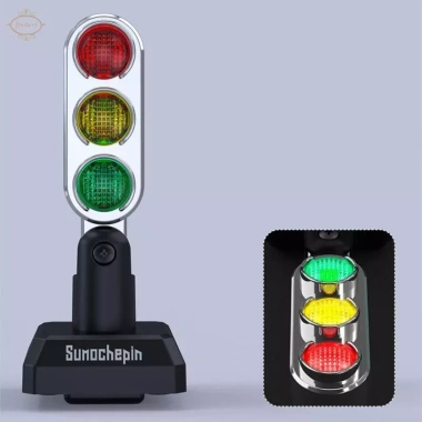 Đèn giao thông mô hình - Đồ chơi ánh sáng tiện lợi, trang trí xe máy, quà tặng trẻ tập đi, giảm giá 20%