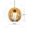 Đèn gỗ lồng đèn treo trang trí - Thiết kế tinh tế, ánh sáng ấm, giá chỉ 15.000₫, phù hợp cho phòng khách, nội thất hiện đại 6