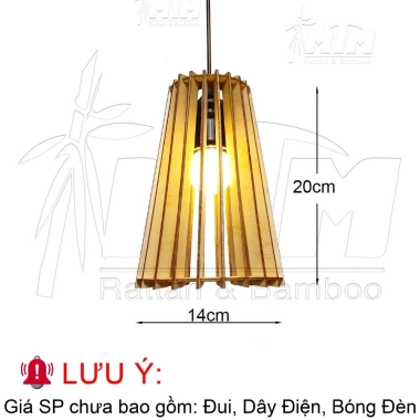 Đèn gỗ lồng đèn treo trang trí - Thiết kế tinh tế, ánh sáng ấm, giá chỉ 15.000₫, phù hợp cho phòng khách, nội thất hiện đại