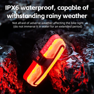 Đèn Hậu Xe Đạp ROCKBROS Nhạy Cảm Phanh IPX6 Chống Nước Đa Năng Seatpost 7 Đèn Hậu Xe Đạp ROCKBROS Nhạy Cảm Phanh IPX6 Chống Nước Đa Năng Seatpost 7