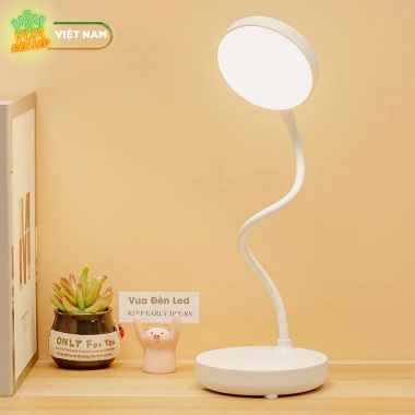 Đèn Học Bàn Nhỏ Gọn STUDY SE Pin Tích Điện, Cảm Ứng Chỉnh Màu, Bảo Vệ Mắt, Giá 69.000