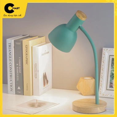 Đèn Học Chân Gỗ Tự Nhiên Kim Loại Cổ Điều Chỉnh MS2 - Bàn Đèn Học CMART Giá 159k 2 Đèn Học Chân Gỗ Tự Nhiên Kim Loại Cổ Điều Chỉnh MS2 - Bàn Đèn Học CMART Giá 159k 2