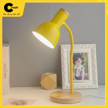 Đèn Học Chân Gỗ Tự Nhiên Kim Loại Cổ Điều Chỉnh MS2 - Bàn Đèn Học CMART Giá 159k 3 Đèn Học Chân Gỗ Tự Nhiên Kim Loại Cổ Điều Chỉnh MS2 - Bàn Đèn Học CMART Giá 159k 3