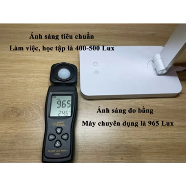 Đèn học để bàn Akiho 10.000mAh – Ánh sáng không nhấp nháy, RA/CRI 95‑97, chống cận bảo vệ mắt, 249.000₫