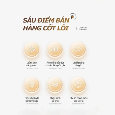 Đèn học để bàn bóng LED chống cận gập bật tắt không nhấp nháy tích hợp đế điện thoại Giá chỉ 183.000₫