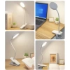 Đèn học LED bảo vệ mắt, sạc lại, kẹp hoặc để đứng: Đèn đọc sáng tạo 65.000₫ 4