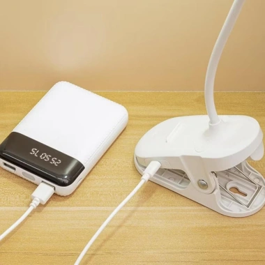 Đèn học LED bảo vệ mắt, sạc lại, kẹp hoặc để đứng: Đèn đọc sáng tạo 65.000₫ 6