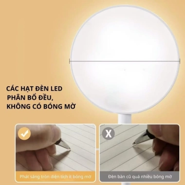 Đèn học LED bảo vệ mắt, sạc lại, kẹp hoặc để đứng: Đèn đọc sáng tạo 65.000₫ 7