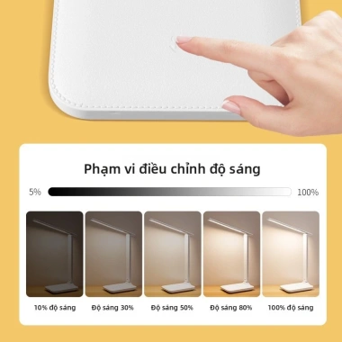 Đèn học LED chống cận sạc được 3 màu ánh sáng chặn ánh xanh không nhấp nháy, học tập và làm việc 3 Đèn học LED chống cận sạc được 3 màu ánh sáng chặn ánh xanh không nhấp nháy, học tập và làm việc 3