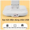 Đèn học LED chống cận sạc được 3 màu ánh sáng chặn ánh xanh không nhấp nháy, học tập và làm việc 5