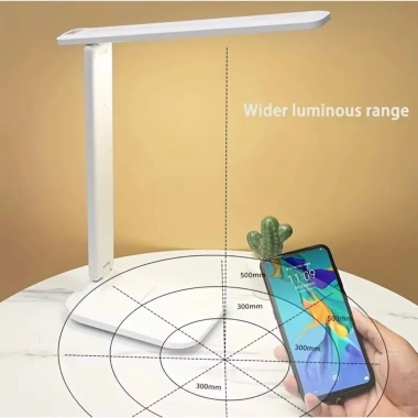 Đèn học LED chống cận sạc được 3 màu ánh sáng chặn ánh xanh không nhấp nháy, học tập và làm việc