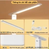 Đèn học LED chống cận sạc được 3 màu ánh sáng chặn ánh xanh không nhấp nháy, học tập và làm việc 8