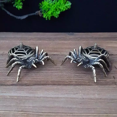 Đèn Hương Nhện Lư Archaic Hợp Kim Đồng - Trang Trí Nội Thất, Giá 54.450₫
