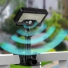 Đèn kẹp năng lượng mặt trời cảm biến chuyển động cho sân vườn, ngoài trời - Tiết kiệm năng lượng 2