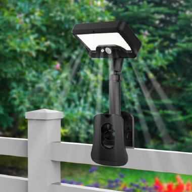 Đèn kẹp năng lượng mặt trời cảm biến chuyển động cho sân vườn, ngoài trời - Tiết kiệm năng lượng 5 Đèn kẹp năng lượng mặt trời cảm biến chuyển động cho sân vườn, ngoài trời - Tiết kiệm năng lượng 5