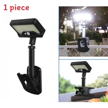 Đèn kẹp năng lượng mặt trời cảm biến chuyển động cho sân vườn, ngoài trời - Tiết kiệm năng lượng 8 Đèn kẹp năng lượng mặt trời cảm biến chuyển động cho sân vườn, ngoài trời - Tiết kiệm năng lượng 8