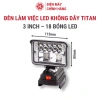 Đèn làm việc Led TITAN tiết kiệm năng lượng, sạc USB, chân pin Makita, 199.900₫ 10
