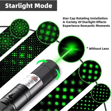 Đèn laser siêu mạnh 303 pin sạc - Đèn pin chiếu sao, bút laser, chỉ 120.000₫ 2