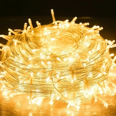 Đèn Led 10m Trang Trí Giáng Sinh Tết - Ngôi Sao Bông Tuyết, Cắm Điện, 23.000đ