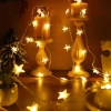 Đèn Led 10m Trang Trí Giáng Sinh Tết - Ngôi Sao Bông Tuyết, Cắm Điện, 23.000đ 6