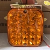Đèn LED 24V Trailer Xe Tải Lớn Chống Thấm Nước, Sương Mù, Cảnh Báo Phanh, Điện Tử Vuông 2