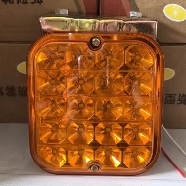 Đèn LED 24V Trailer Xe Tải Lớn Chống Thấm Nước, Sương Mù, Cảnh Báo Phanh, Điện Tử Vuông 2