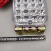 Đèn LED 24V Trailer Xe Tải Lớn Chống Thấm Nước, Sương Mù, Cảnh Báo Phanh, Điện Tử Vuông 8